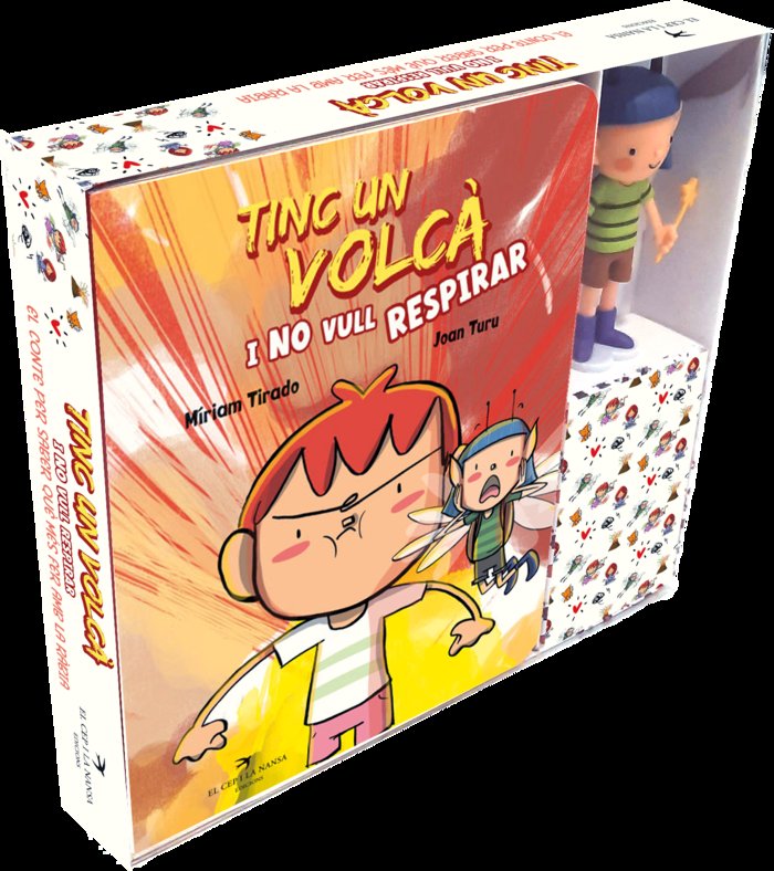 TINC UN VOLCA I NO VULL RESPIRAR EDICIO ESPECIAL LLIBRE + F, de TIRADO TORRAS, MIRIAM | portada del libro