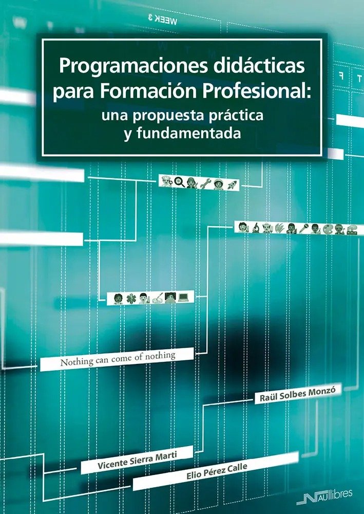PROGRAMACIONES DIDACTICAS PARA FORMACION PROFESIONAL | portada del libro