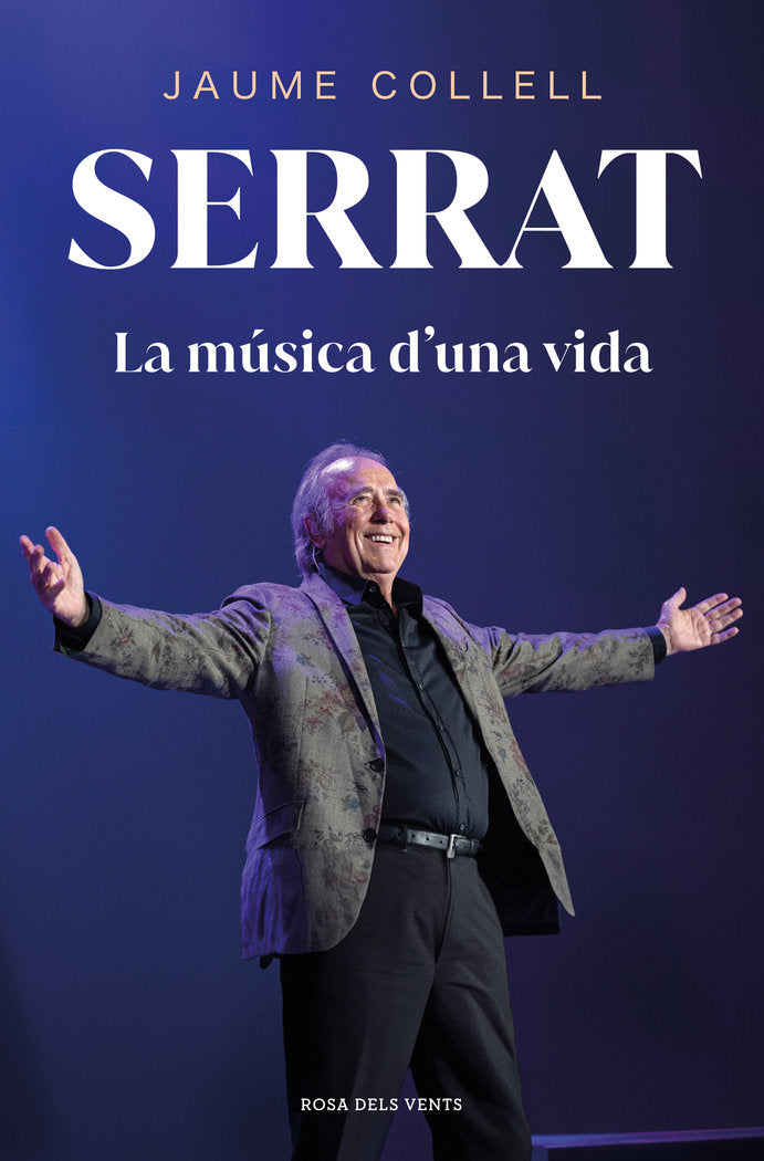 SERRAT LA MUSICA DUNA VIDA, de JAUME COLLELL | portada del libro