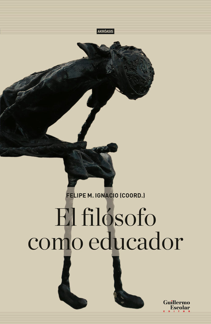 EL FILOSOFO COMO EDUCADOR | portada del libro
