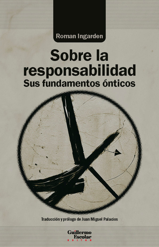 SOBRE LA RESPONSABILIDAD, de INGARDEN, ROMAN | portada del libro