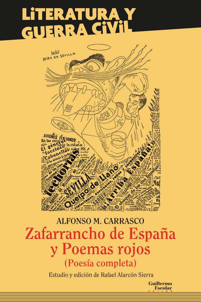 ZAFARRANCHO DE ESPAÑA Y POEMAS ROJOS, de MARTINEZ CARRASCO, ALFONSO | portada del libro