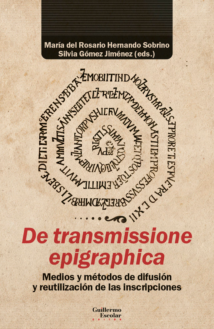 DE TRANSMISSIONE EPIGRAPHICA, de HERNANDO SOBRINO, MARIA DEL ROSARIO | portada del libro