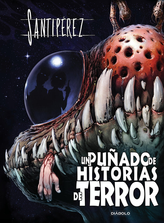 UN PUÑADO DE HISTORIAS DE TERROR, de SANTIPEREZ | portada del libro