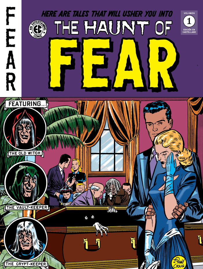 THE HAUNT OF FEAR 01, de AL FELDSTEIN | portada del libro