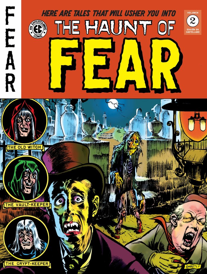 THE HAUNT OF FEAR 02, de AL FELDSTEIN | portada del libro