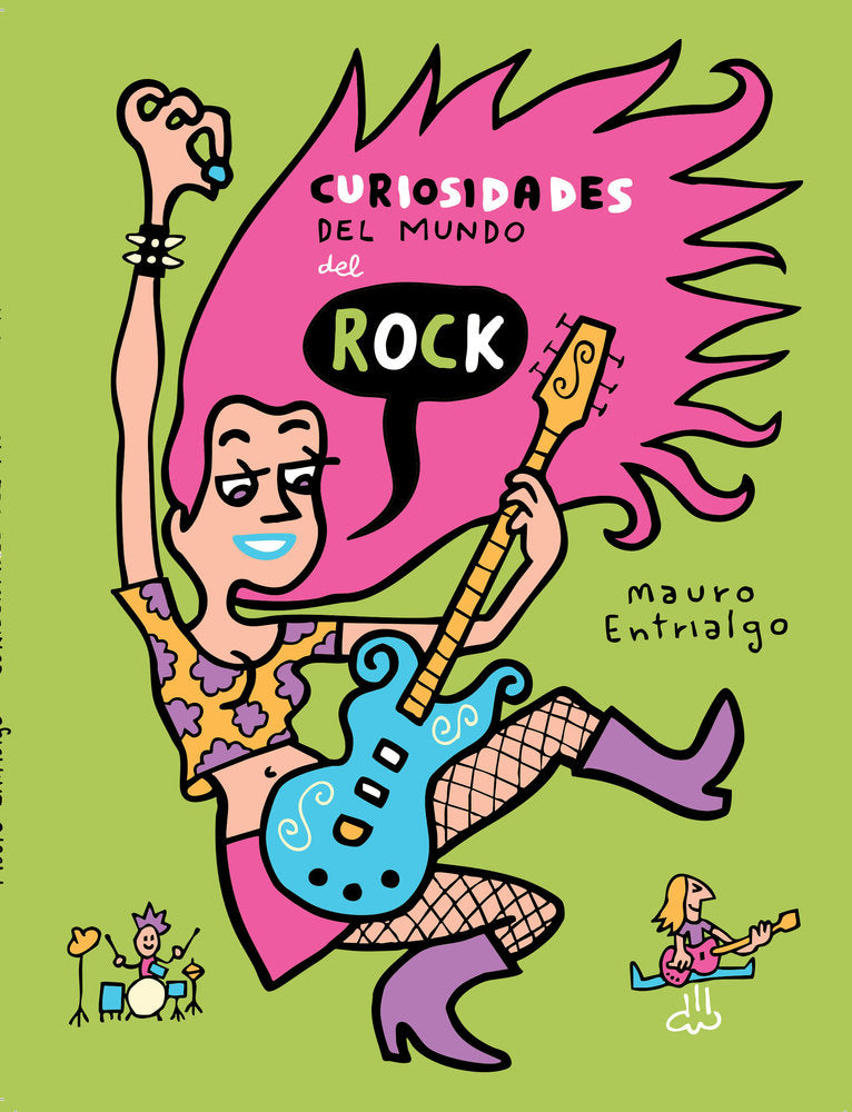 CURIOSIDADES DEL MUNDO DEL ROCK, de MAURO ENTRIALGO | portada del libro