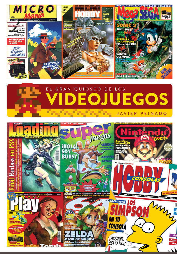 El gran quiosco de los videojuegos, de Javier Peinado | portada del libro