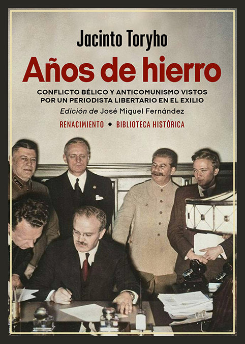 AÑOS DE HIERRO, de TORYHO, JACINTO | portada del libro