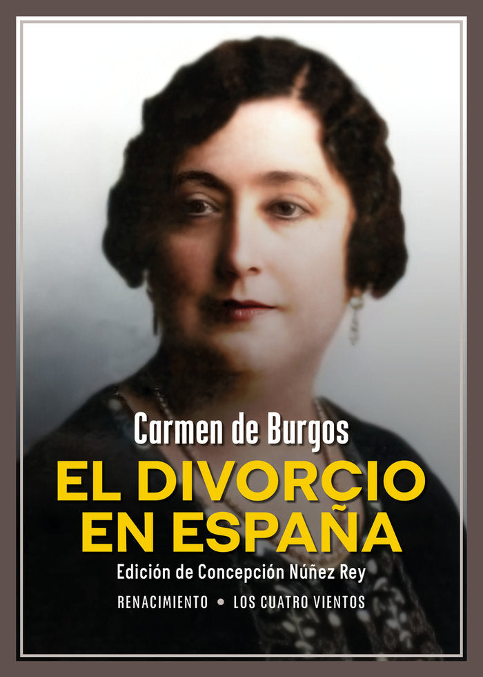 EL DIVORCIO EN ESPAÑA, de BURGOS, CARMEN DE | portada del libro