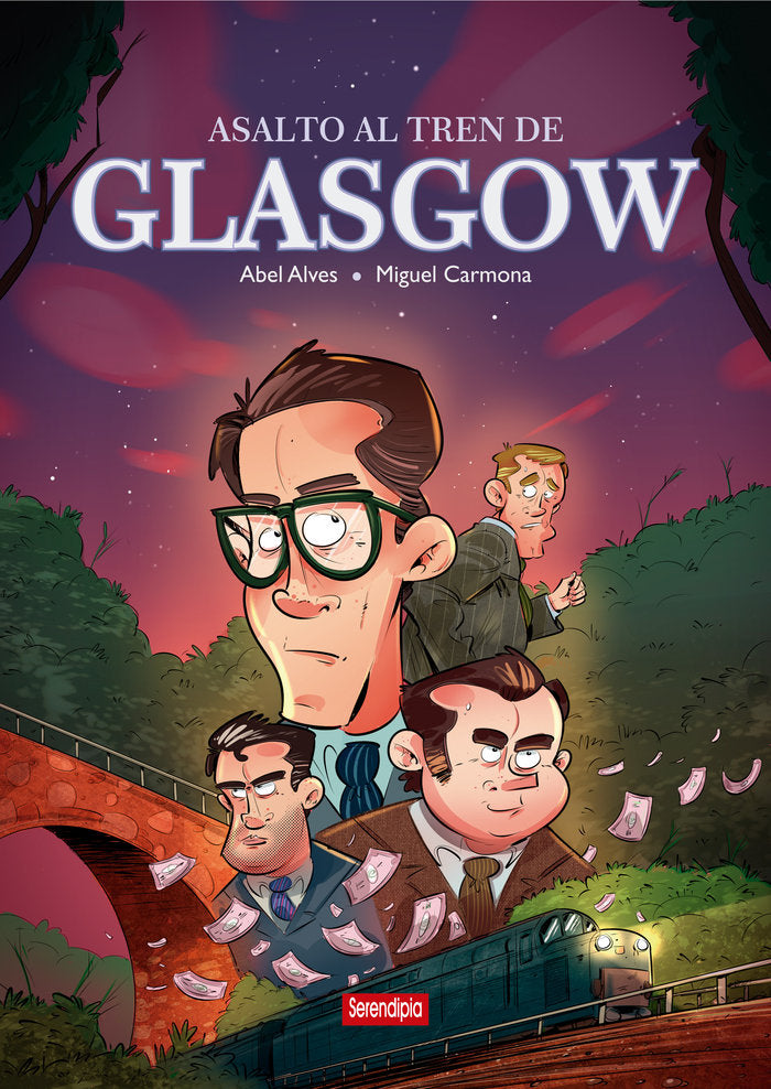 Asalto al tren de Glasgow, de Alves, Abel | portada del libro