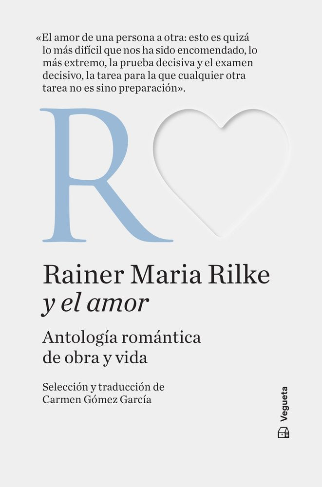 RAINER MARIA RILKE Y EL AMOR, de RILKE | portada del libro