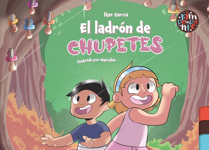 El ladrón de chupetes, de Garcia, Iker | portada del libro