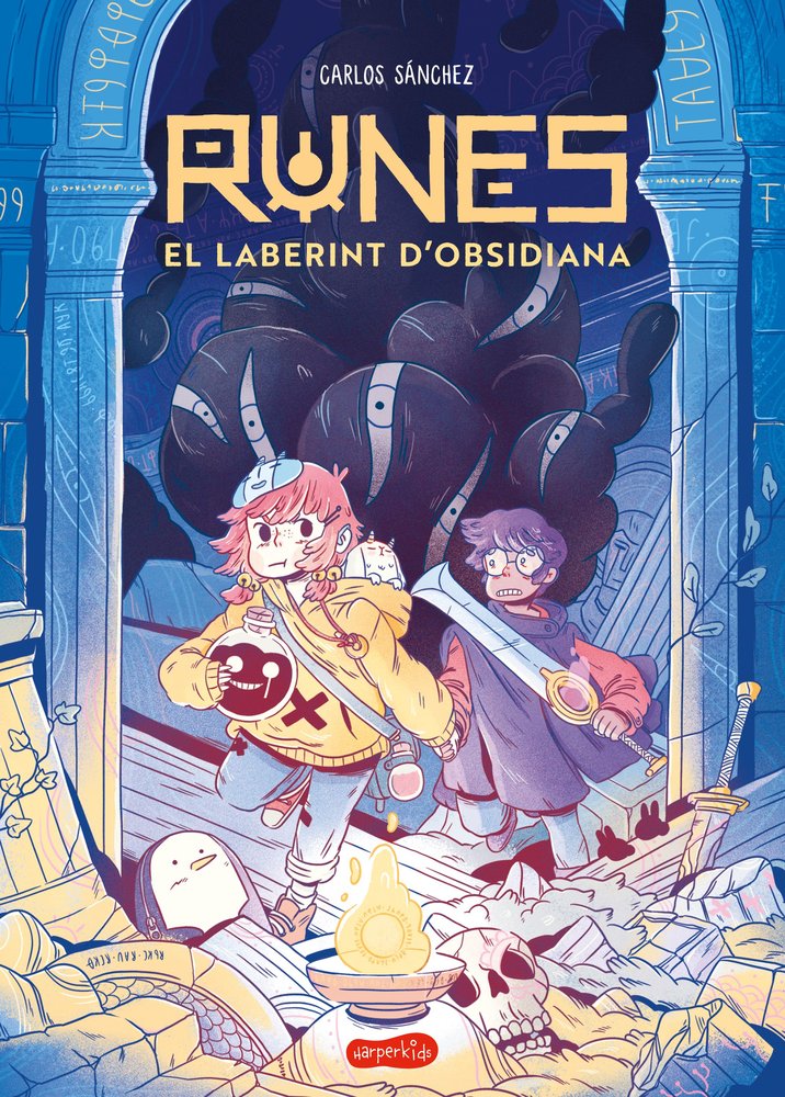 RUNES 2 EL LABERINT D'OBSIDIANA, de SANCHEZ, CARLOS | portada del libro