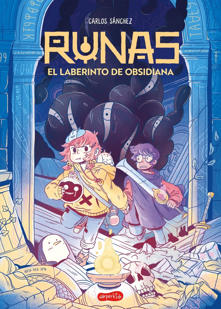 RUNAS 2 EL LABERINTO DE OBSIDIANA, de SANCHEZ, CARLOS | portada del libro