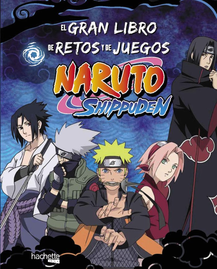 GRAN LIBRO DE JUEGOS.NARUTO SHIPPUDEN, de AA.VV. | portada del libro