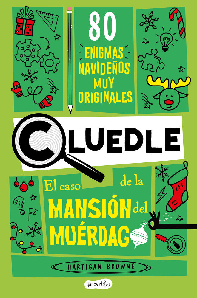 CLUEDLE 3 CASO DE LA MANSION DEL MUERDAG, de BROWNE, HARTIGAN | portada del libro