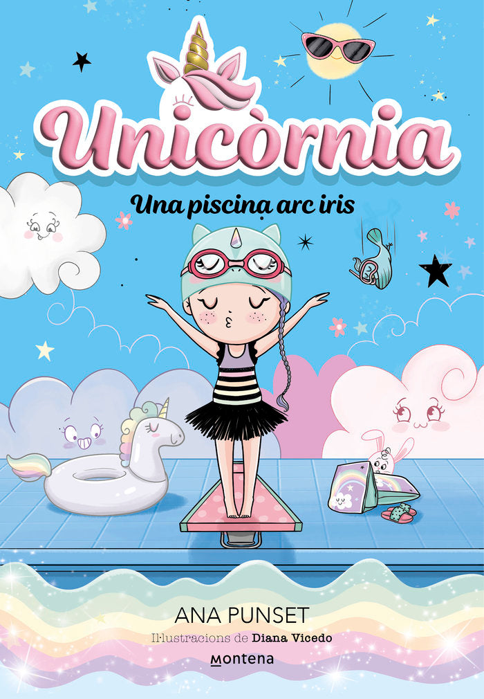 UNICORNIA 9 - UNA PISCINA ARC IRIS, de PUNSET, ANA | portada del libro