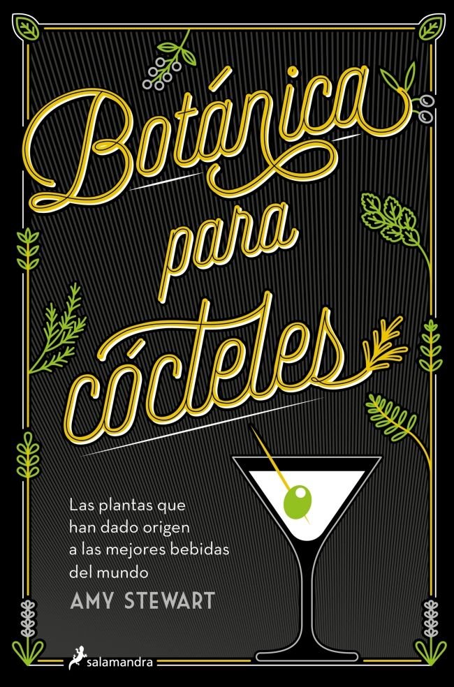 Botánica para cócteles, de STEWART | portada del libro