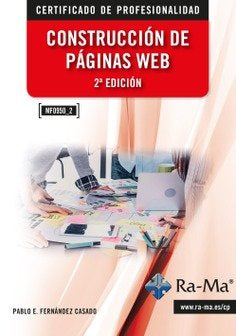 MF0950_2 CONSTRUCCION DE PAGINAS WEB 2ª EDICION, de FERNANDEZ CASADO | portada del libro