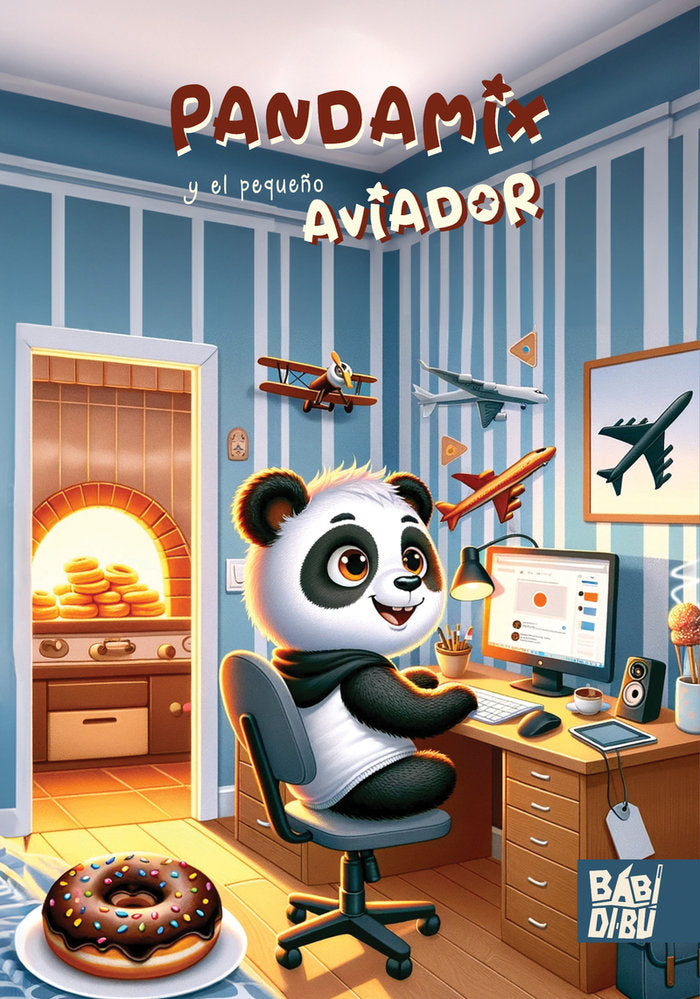 PANDAMIX Y EL PEQUEÑO AVIADOR, de J. CABEZAS | portada del libro