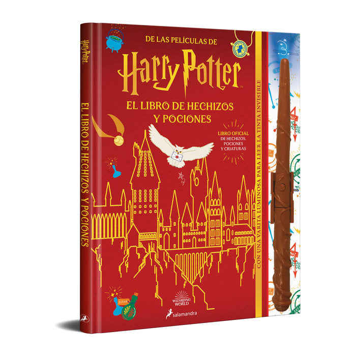 EL LIBRO DE HECHIZOS DE HARRY POTTER, de ROWLING, J.K. | portada del libro