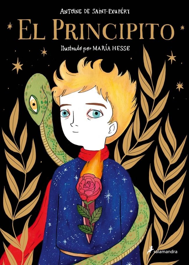 EL PRINCIPITO ILUSTRADO POR MARIA HESSE, de ANTOINE DE SAINT-EXUPERY | portada del libro