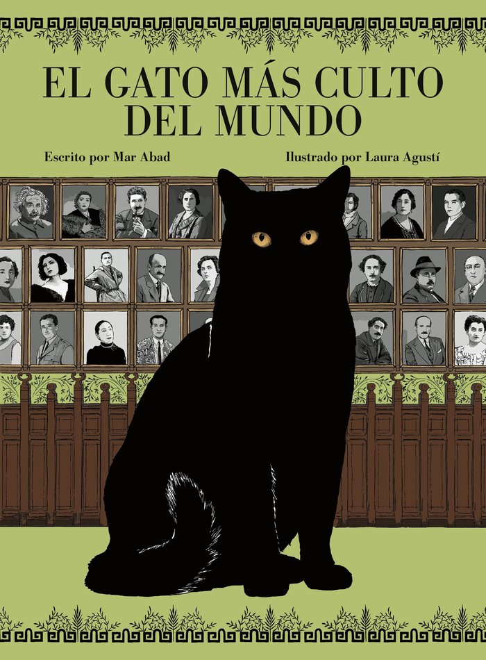 EL GATO MAS CULTO DEL MUNDO, de MAR ABAD | portada del libro