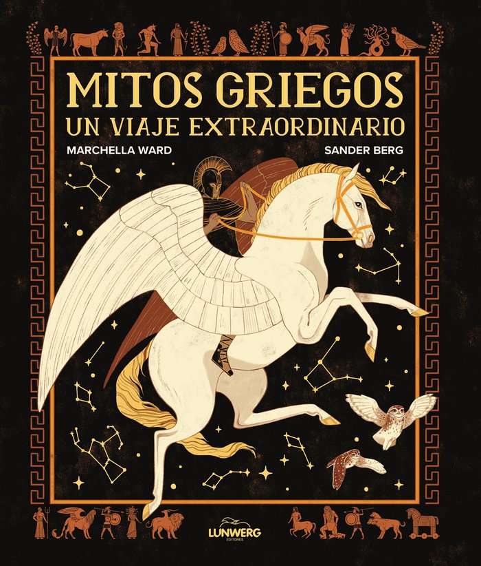 MITOS GRIEGOS, de MARCHELLA WARD | portada del libro