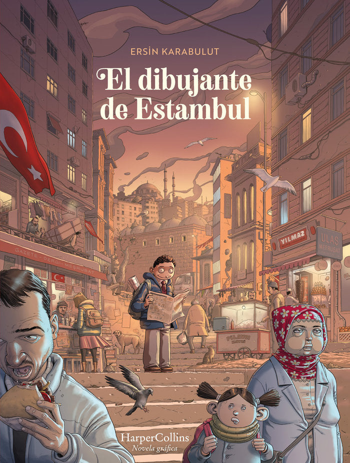 EL DIBUJANTE DE ESTAMBUL, de KARABULUT, ERSIN | portada del libro
