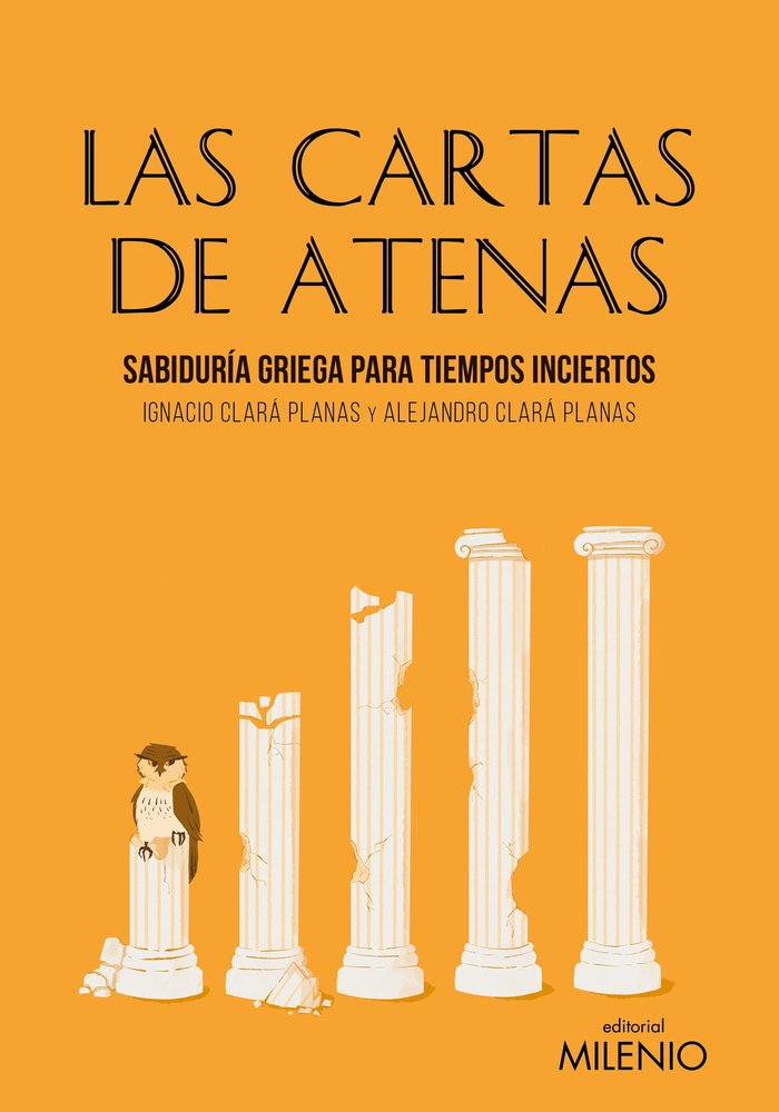 LAS CARTAS DE ATENAS, de CLARA PLANAS, IGNACIO | portada del libro
