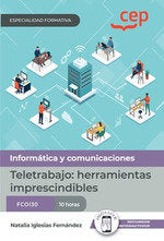 MANUAL TELETRABAJO HERRAMMIENTAS IMPRESCINDIBLES ESPECIALIDADES FORMAT | portada del libro