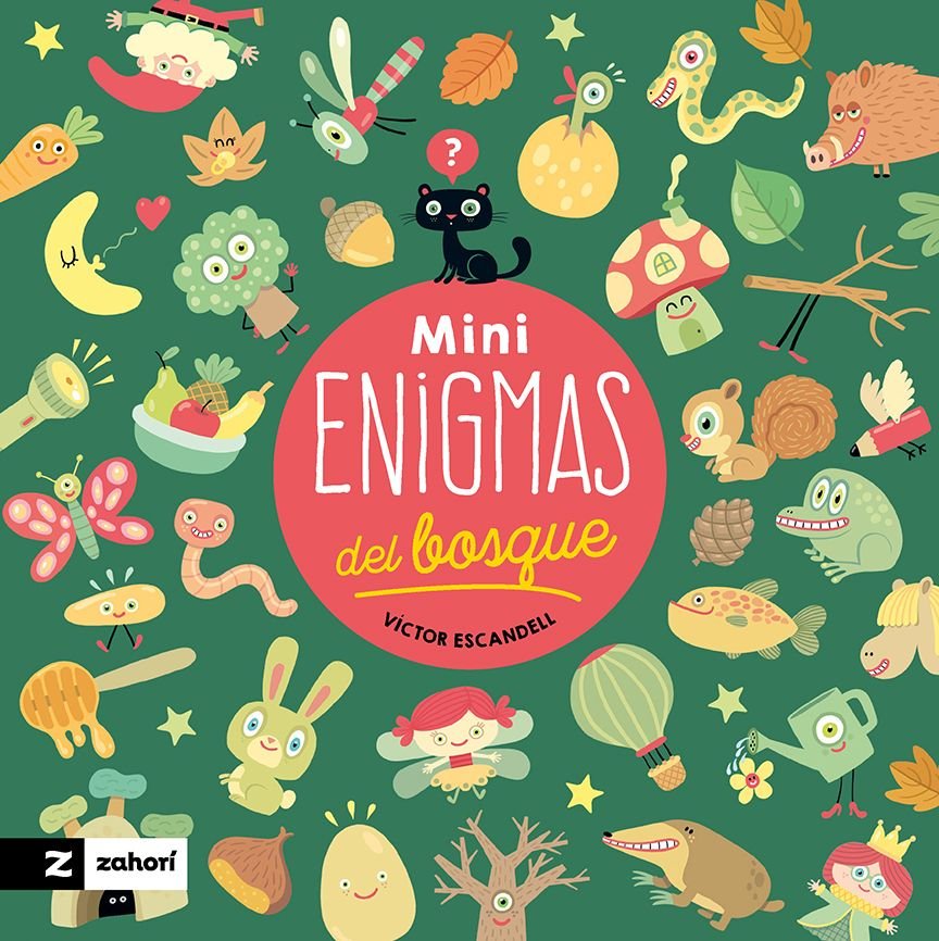MINIENIGMAS DEL BOSQUE, de ESCANDELL, VICTOR | portada del libro