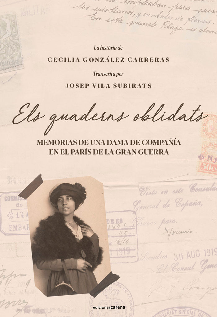 ELS QUADERNS OBLIDATS, de GONZALEZ CARRERAS, CECILIA | portada del libro