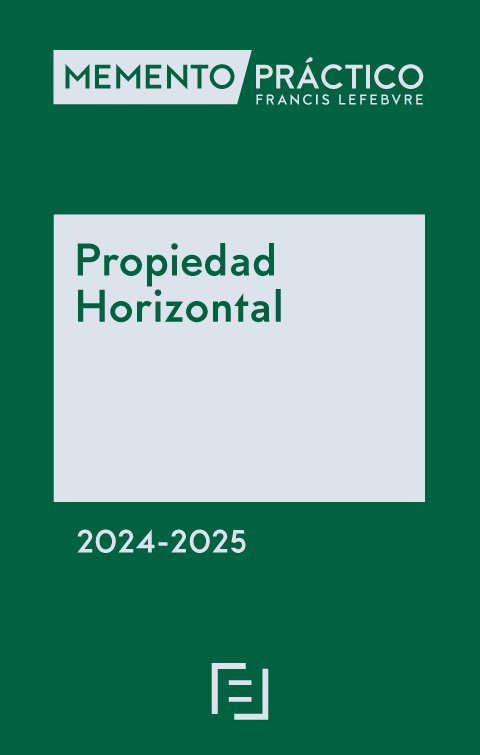 Memento Propiedad Horizontal 2024-2025 | portada del libro
