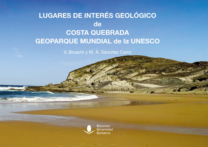 LUGARES DE INTERES GEOLOGICO DE COSTA QUEBRADA GEOPARQUE MU | portada del libro