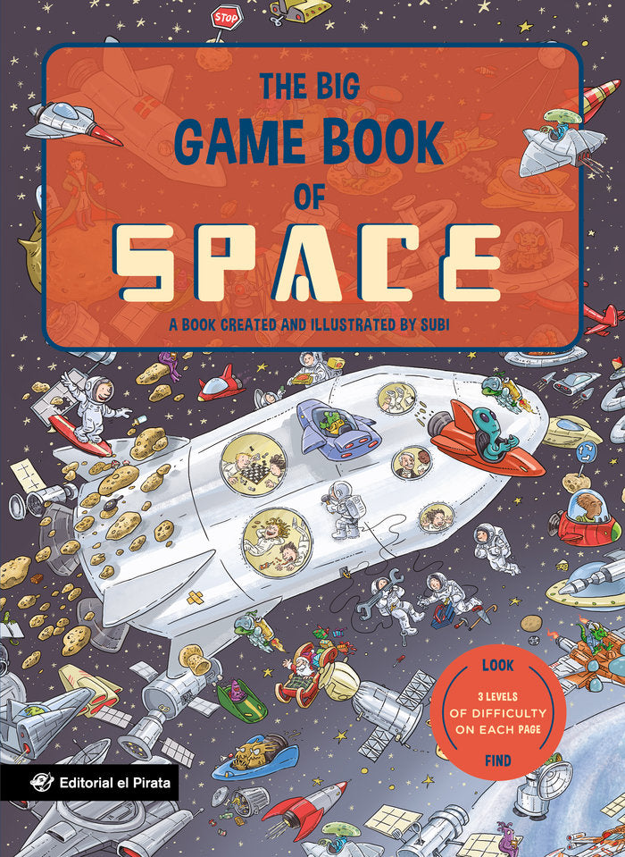 THE BIG GAME BOOK OF SPACE LIBROS PARA NIÑOS EN INGLES, de SUBI | portada del libro