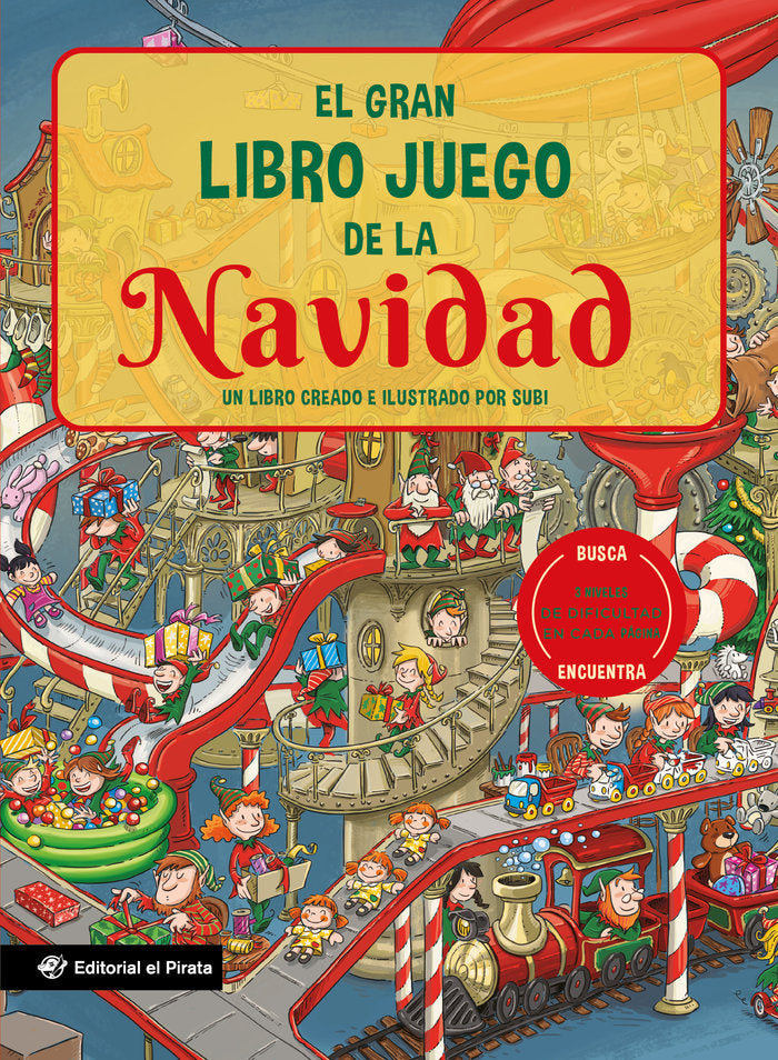 EL GRAN LIBRO JUEGO DE LA NAVIDAD, de SUBI | portada del libro