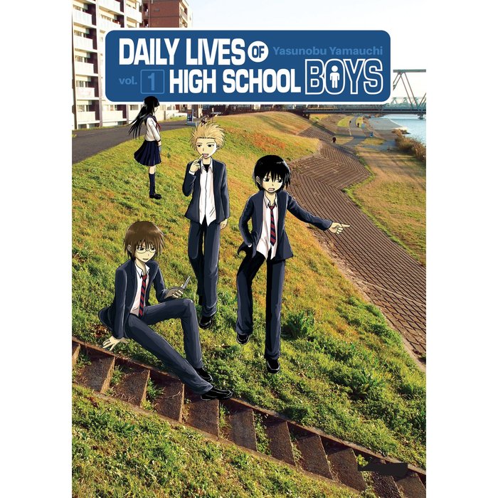 DAILY LIVES OF HIGH-SCHOOL BOYS 01, de YAMAUCHI, YASUNOBU | portada del libro