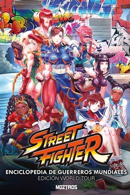 STREET FIGHTER: ENCICLOPEDIA DE GUERREROS MUNDIALES, de GENZOMAN | portada del libro