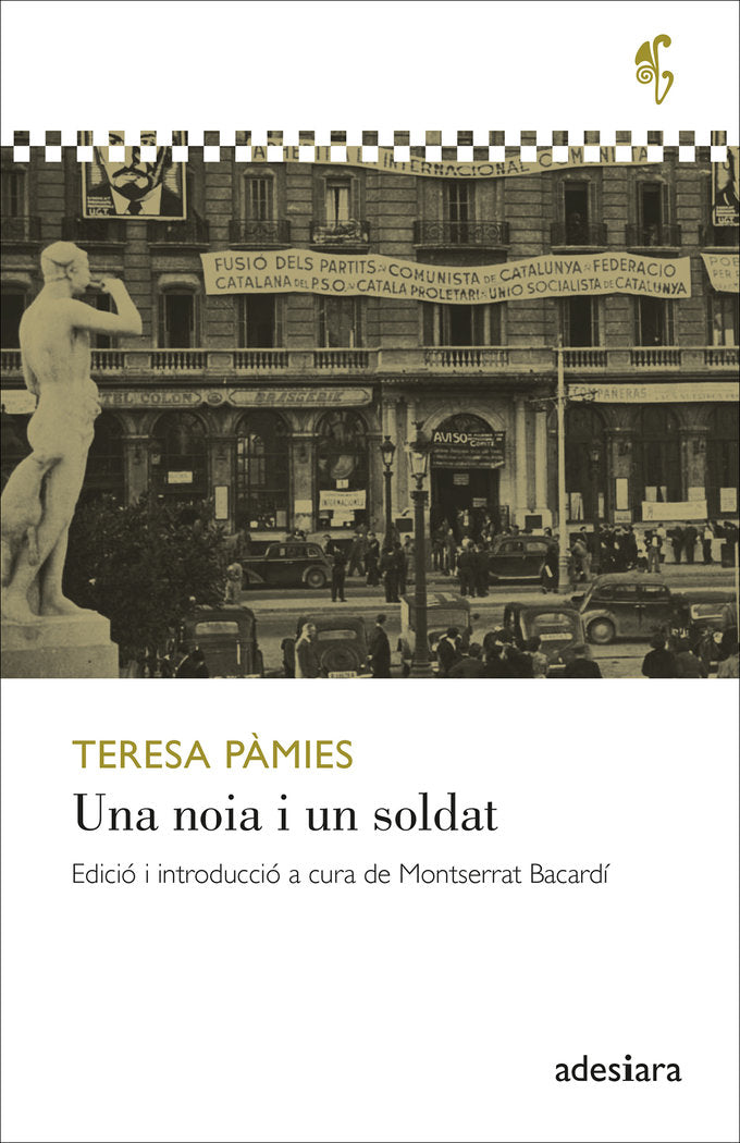 Una noia i un soldat, de P·MIES, TERESA | portada del libro