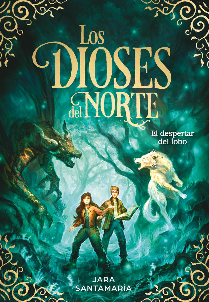 EL DESPERTAR DEL LOBO (LOS DIOSES DEL NORTE 5), de SANTAMARIA, JARA | portada del libro