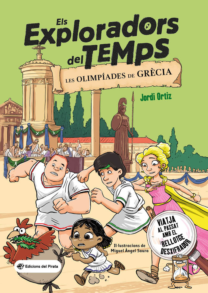 LES OLIMPIADES DE GRECIA, de ORTIZ CASAS, JORDI | portada del libro