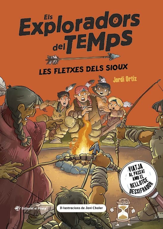 LES FLETXES DELS SIOUX, de ORTIZ CASAS, JORDI | portada del libro