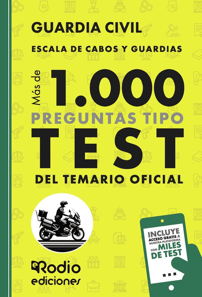 GUARDIA CIVIL ESCALA DE CABOS Y GUARDIAS 2025, de Ortega Palop, Miguel Angel | portada del libro