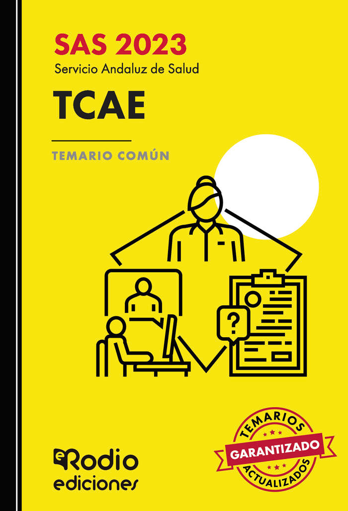 TCAE DEL SERVICIO ANDALUZ DE SALUD.TEMARIO COMUN., de JOSE LUIS DE ISLA SOLER | portada del libro