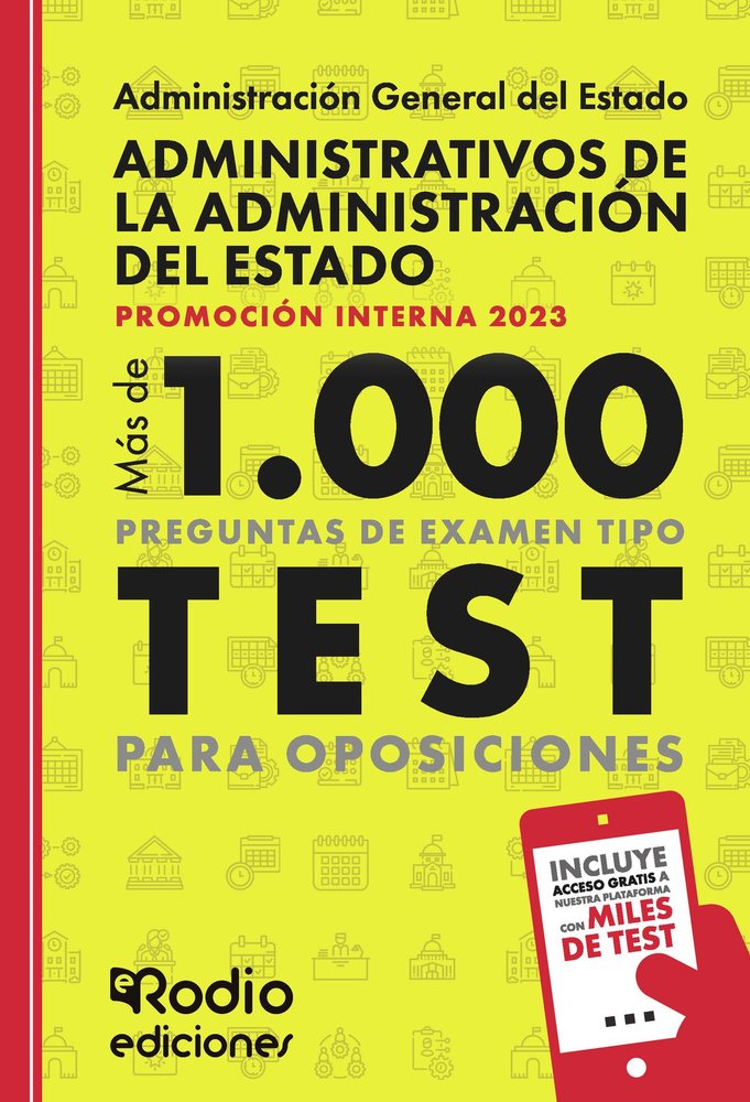 ADMINISTRATIVOS DE LA ADMINISTRACION DEL ESTADO. P, de EDICIONES RODIO RODIO | portada del libro