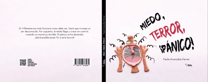 MIEDO TERROR PANICO | portada del libro
