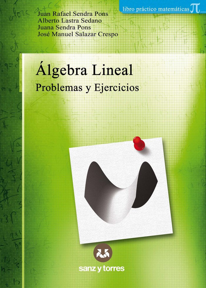 ALGEBRA LINEAL, de SENDRA PONS, JUAN RAFAEL | portada del libro