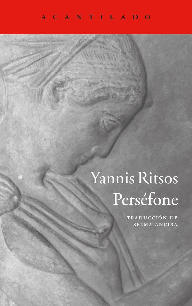 PERSEFONE, de RITSOS, YANNIS | portada del libro